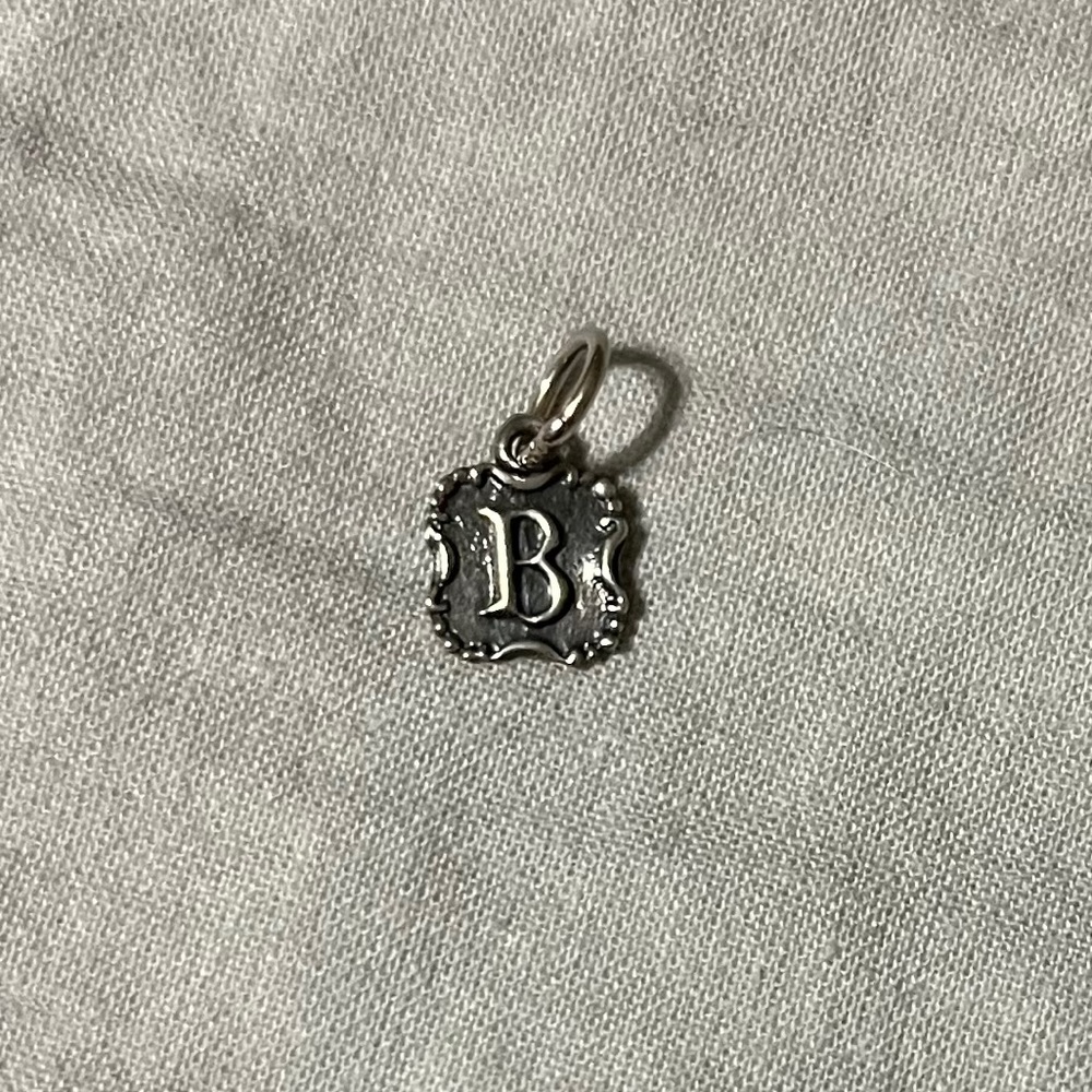 Waxing Poetic Letter Charm